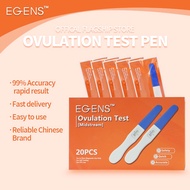 EGENS 20 pcs  Ovulation Test Midstream Diagnostic Kit for LH OPK Pen