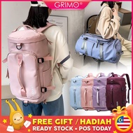 READY STOCK😍GRIMO Large Zufite Backpack Women's Bags Travel Hiking Outdoor Shoulder Big Capacity Bag