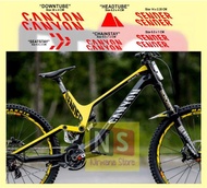 Stiker Canyon Sender Sticker Decal Sepeda Downhill Mtb Roadbike