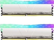 V-Color DDR5 Manta XPrism 64GB(32GBx2) 5600MHz 2Gx8 CL36 1.25V SK Hynix IC RGB Gaming Desktop Upgrad