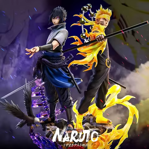 BANDAI NARUTO Entertainment Entry Grade Naruto Uzumaki Naruto&Sasuke Uchiha Models Figurines Toys