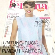 majalah Femina tahun 2015 cover Kamidia Radisti