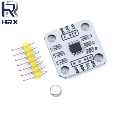 1-10pcs AS5600 magnetic encoder magnetic induction angle measurement sensor module 12bit high precis