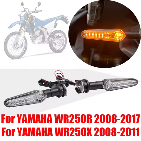 For YAMAHA WR250R WR250X WR250 R WR 250 R X WR 250R WR 250X Accessories LED Turn Signal Light Indica