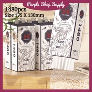 Wall Hanging Tissue Paper 2 Ply 1480 Sheets / Soft Tissue / Deluxe Comfort Tissue