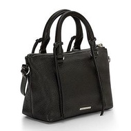 REBECCA MINKOFF  MOTO SATCHEL 黑色銀鍊 降價