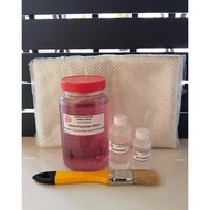 Fiberglass Set (F11) - 500ml Resin, 60cc Hardener, 1/2kg WRC, Brush w/ 30ml Wax Sol