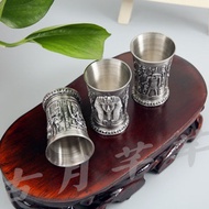 古埃及青铜子弹杯 一口杯小杯白杯Shot杯烈杯 创意杯子吞杯20250723