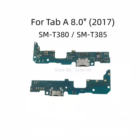 1pcs USB Charging Port Charger Base Connector For Samsung Galaxy Tab A 8.0" 2017 SM-T380 SM-T385 SM-