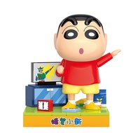 BALODY - 21272-1 Crayon Shin-chan - COS Dynamic Superman puzzle set (131 parts) (KT8.5x8.5x11cm)