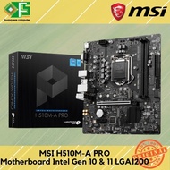 Maker Digital,,,, MSI H510M A PRO MB Intel Slot LGA 1200 Generation 10 11