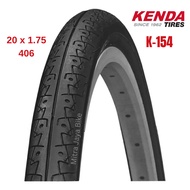 Kenda 20 X 1.75 K154 Nylon Black 406 Bicycle Tire
