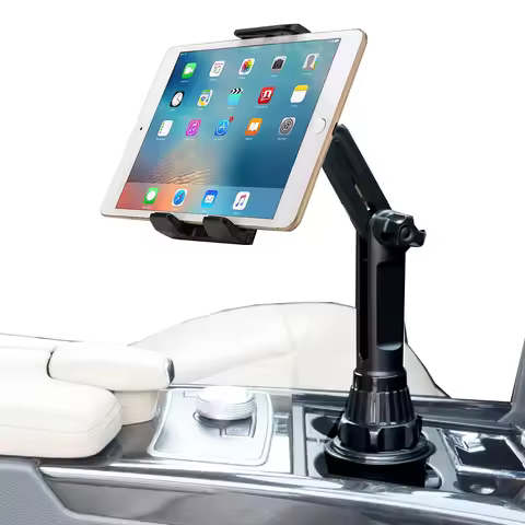 car Cup Holder Tablet for 13'' tablets for Samsung tab A7 A8 9.7'' 10.1'' 12.4'' Mount Cradle for Sa