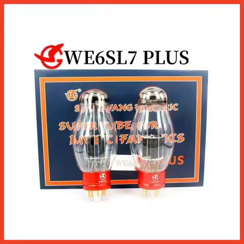 SHUGUANG WE6SL7 PLUS Vacuum Tube Replace 6SL7 6SL7GT 6N9P 6H9C 5691 HIFI Audio Valve Electron Tube P