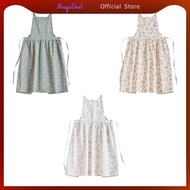 MagiDeal Painting Apron American Country Apron Dress with Two Pockets Workshop Apron