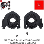 MT helmet mechanism base for MT COSMO SV open face helmet  MT ratchet kit 1 pair