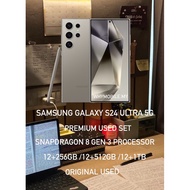 Samsung Galaxy S24 Ultra 5G Used Set 1TB /512GB /256GB  (Malaysia Set)