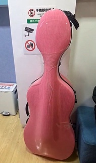1／2 粉紅色大提琴琴盒連VIF 大提琴（Cello)