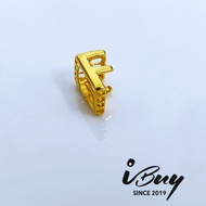 IBUY 916 Gold F Alphabet Charm 22K (916)