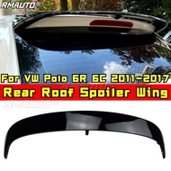 For VW Polo 6R 6C 2011-2017 Body Kit Rear Roof Wing Rear Roof Spoiler Roof Spoiler Rear Wing Rear Sp