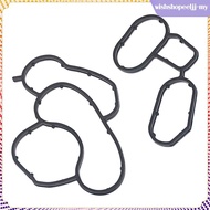 [WishshopeeljjMY] 2 Pieces Engine Oil Filter Housing Seal Gasket 11427508970 Replace Parts for BMW E