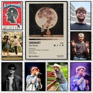 Alex Warren Art Poster  HD Waterproof Sticky Wall Decor for Living Room Bar Office Aesthetic Home De