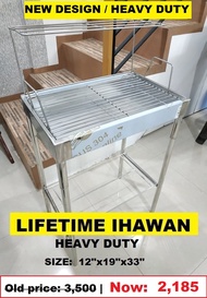 HEAVY DUTY STANDARD STAINLESS IHAWAN BARBECUE GRILL 304 WITH STAND BARBEQUE  GRILLER