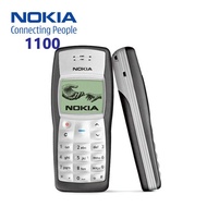 ﹉☍♙Nokia 1100 Monochrome Screen GSM Function Basic Phone Mobile Cellphone