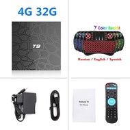 Smart T9 9.0 TV BOX RK3318 Quad Core 4GB RAM 64GB ROM 2.4G/5G Dual WIFI USB 3.0 4K 2GB 16GB Set Top