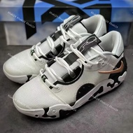 Khaki24 Nike PG6 EPB Black and White Paul George 6 Low Help Basketball Shoes DH8447-101