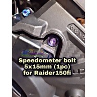 Gr5 Titanium Speedometer Sensor Bolt for Raider150fi