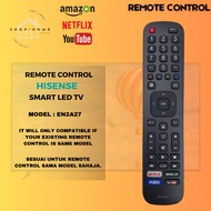 REPLACEMENT FOR Hisense Flat Panel LED LCD Android TV Remote Control EN2A27 50A7400F 55A7400F 65A740