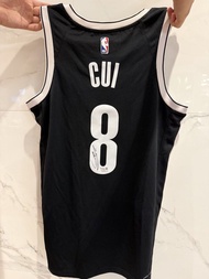 NBA Signed Jersey 簽名球衣 Brooklyn 8 Jacky Cui 崔永熙