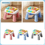 [mojotorw7] Baby Activity Learning Table Toys Learning Toy Detachable Leg Early Education Toys Music