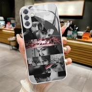 Stray Kids 08 design Phone Case Glass for Samsung Galaxy S22 S23 S24 S25 Ultra Plus S24FE A22 A35 A5