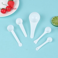 [linshgjkuS] 10Pcs 1g 3g 5g 10g Measuring Plastic Scoop Measuring Spoons Milk Powder Spoons [NEW]