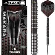 MISSION STEEL TIP DART - 22G/24G/26G Makara M1 Graphite PVD BLACK Steel Darts (ARROW DART KELULI)