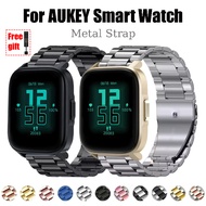 Stainless Steel Strap For AUKEY Smart Watch Metal Strap for Aukey Smart Watch Bracelet Band Accessor