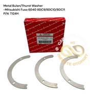 METAL MOON TRUST WASHER MITSUBISHI FUSO 6D40 8DC9 8DC10 8DC11 T124H IMPORT