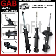 GAB SUPER BLACK FRONT ABSORBER / REAR ABSORBER -TOYOTA HILUX 2.5 REVO GUN125 GUN126 (2015-2022)