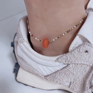 鹿鳴原創天然駱駝骨闢邪腳鏈 客製禮物 可改手鏈