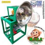 2IN1 COCONUT PRESSER WITH COCONUT GRATER STAINLESS BLADE AND BASIN 1/2HP WATERPUMP MOTOR GREEN
