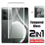 2in 1 bọc hoàn toàn kính cường lực cong miếng bảo vệ màn hình cho Realme GT 6 6 t 2024 5g neo6 SE đi