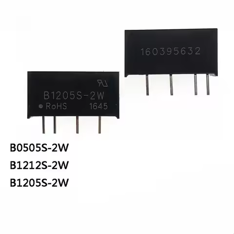 2Pcs B0505S-2W B0505S B1212S-2W B1212S B1205S-2W B1205S B2405S-2W B2405S 2W Isolated buck DC-DC powe