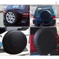 PVC Black Car SUV Tire Cover Wear-resistant Durable Spare Storage Cover for Auto Car SUV Minibus