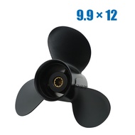 Propeller 9.9x12 For Tohatsu Outboard Engines 25HP 30HP MFS25B MFS30B Aluminum 10 Tooth 3R0B64525-0