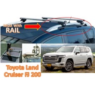 Toyota Land Cruiser FJ 200 Aluminium Roof carrier Cross Bar Roof Rack Bar Roof Carrier Luggage Carrier