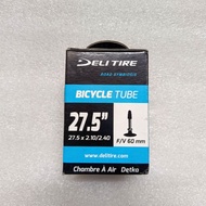 Inner Tube 27.5x2.1-2.4 FV 60 Presta Deli