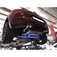 Scirocoo 1.4tsi Twin charge turbo (Jetex 3 inch LTA Quad tip approval catback system)