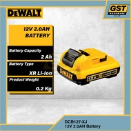 Dewalt Bateri 12V Max XR 2.0Ah Battery DCB127-XJ